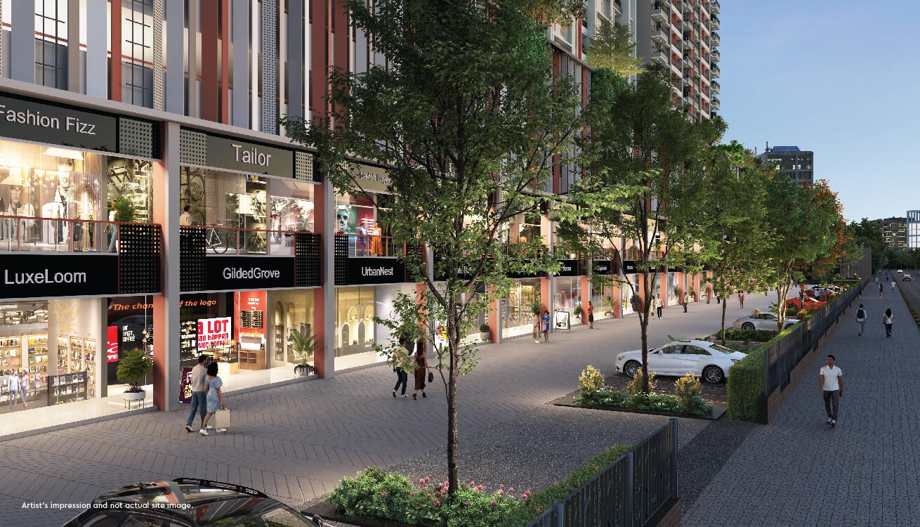 Evergreen Square Image